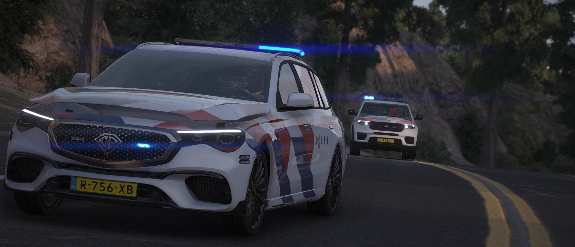 Bedrijven in Nederbeek; de Politie