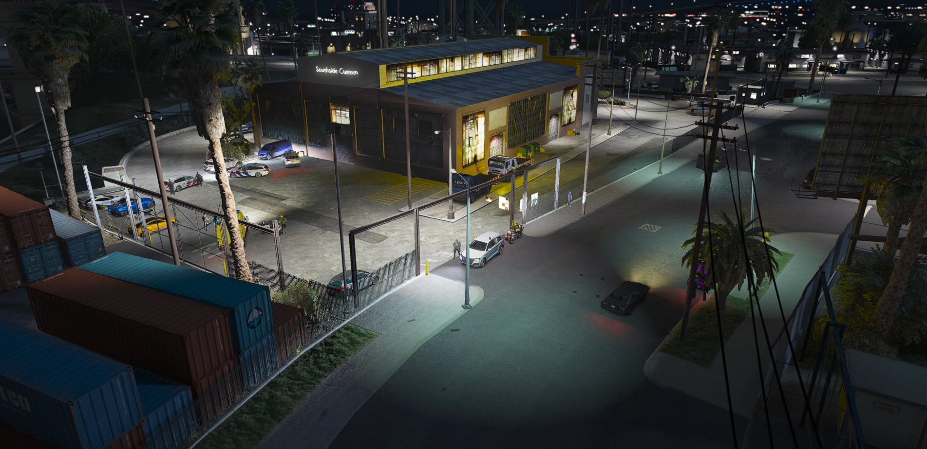 Meer informatie over de gijzelingssituatie bij Los Santos Customs