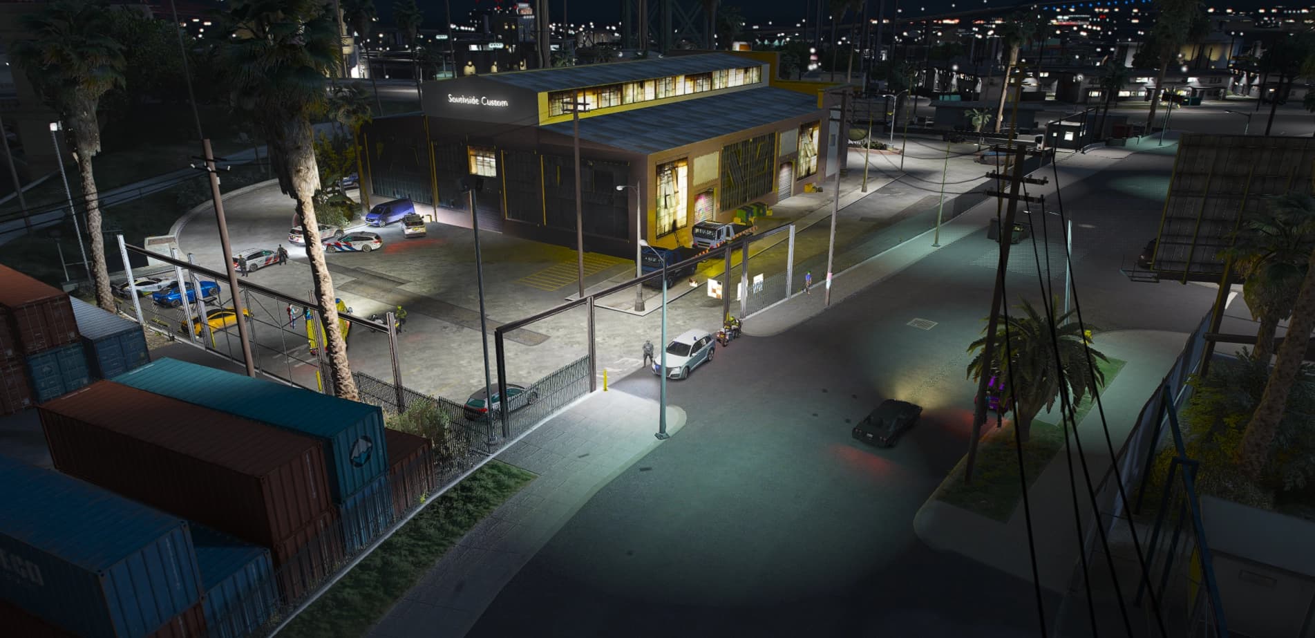 Meer informatie over de gijzelingssituatie bij Los Santos Customs